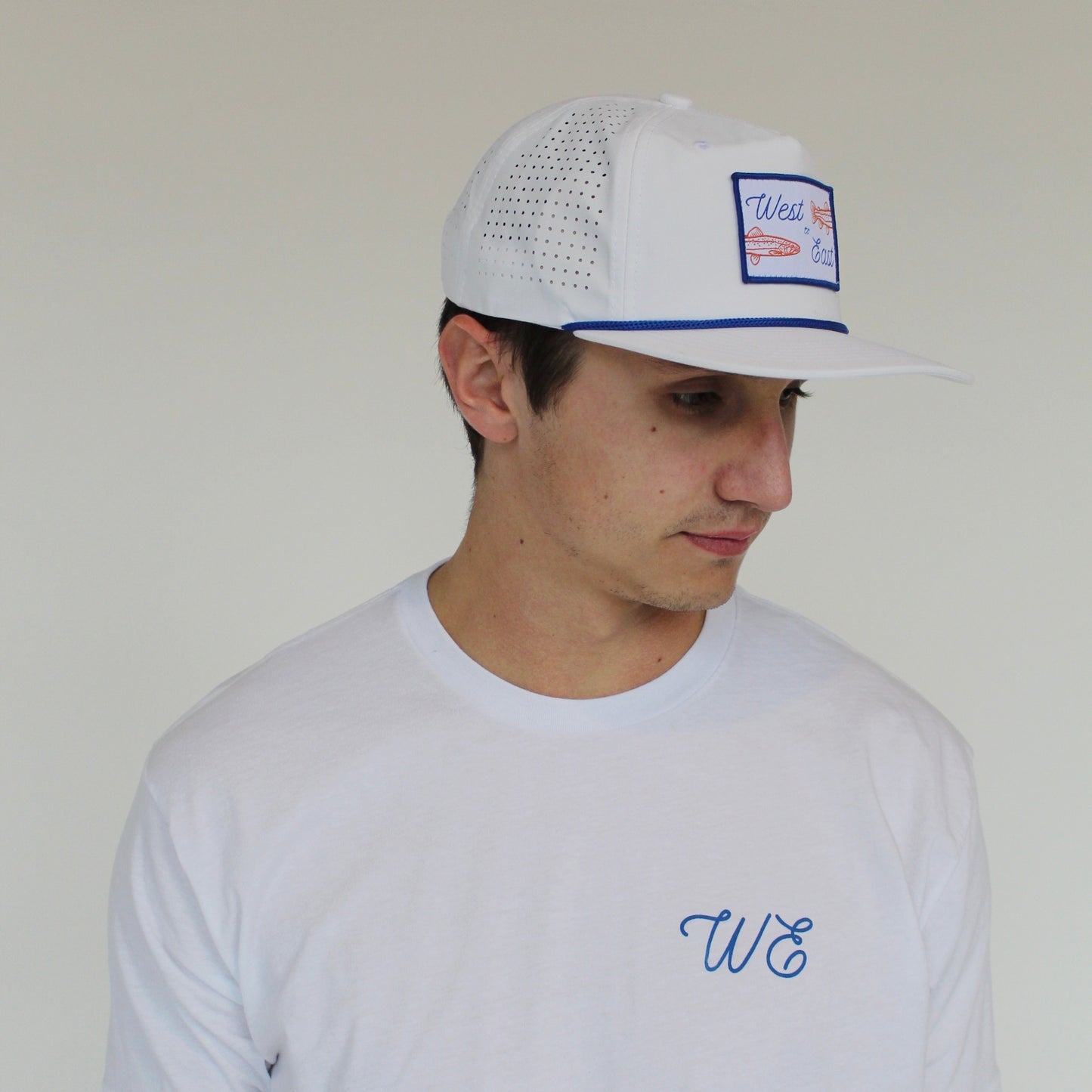 Traveling Trout - White