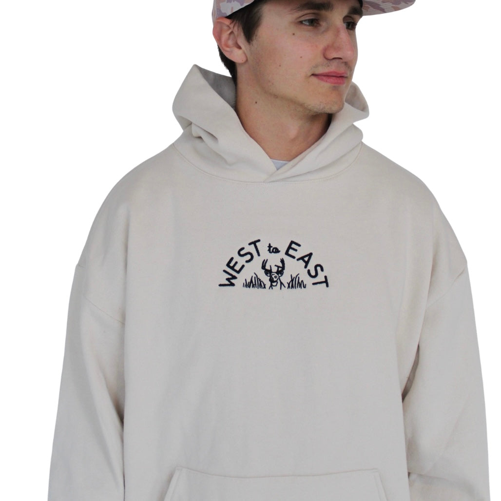 Classic Deer Hoodie - Embroidered