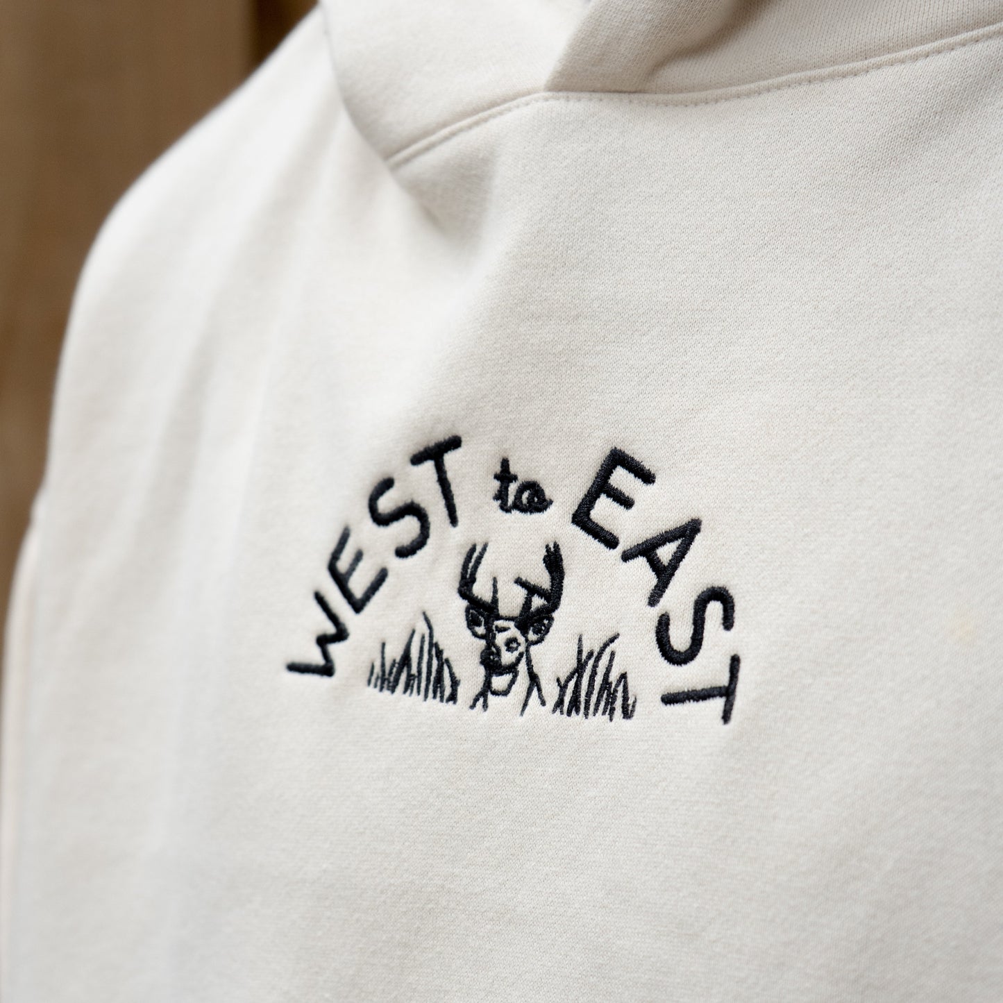 Classic Deer Hoodie - Embroidered