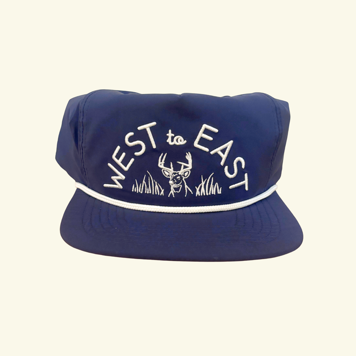 Classic Deer Hat - Navy